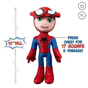 Disney Spider-Man Plush Toy - Red and Blue